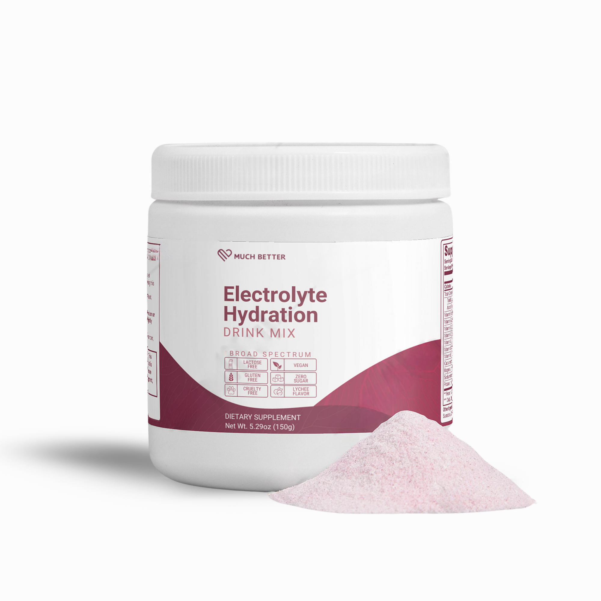 Electrolyte Hydration Drink Mix